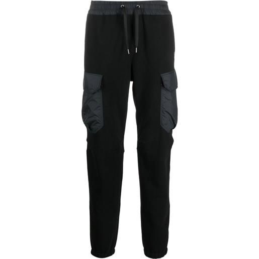 Parajumpers pantaloni sportivi con applicazione - nero
