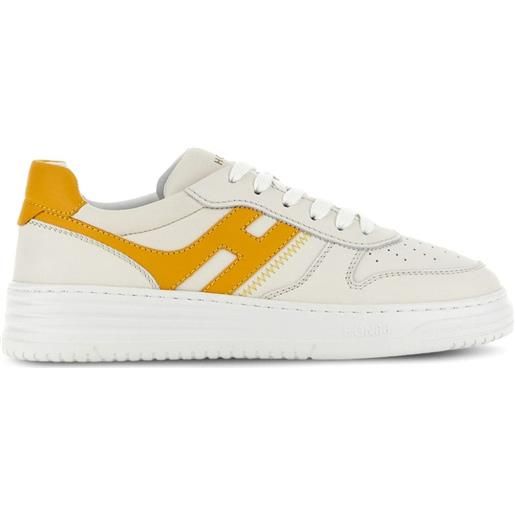 Hogan sneakers h630 traforate - bianco