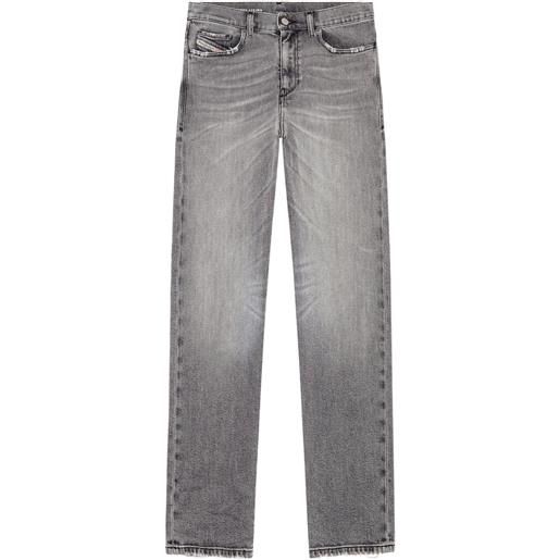 Diesel jeans crop a vita bassa - grigio