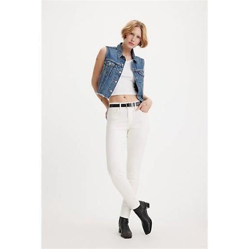 Levi's jeans 720™ super skinny a vita alta neutral / white rinse
