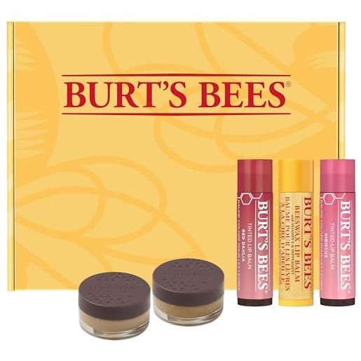 Burt's Bees set per cura e colore delle labbra