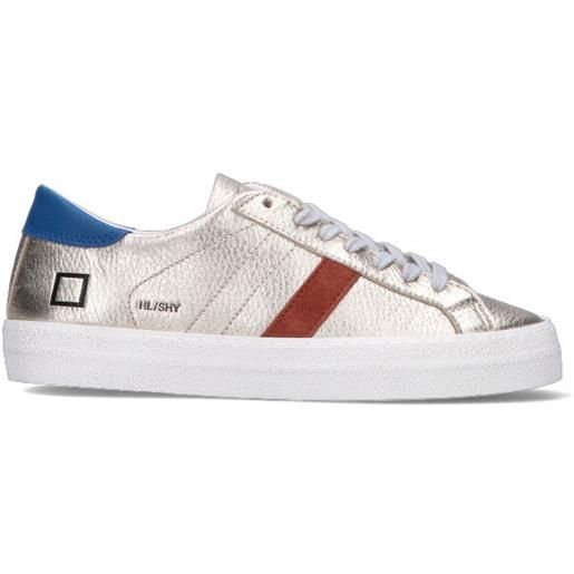 D.A.T.E. sneakers donna platino