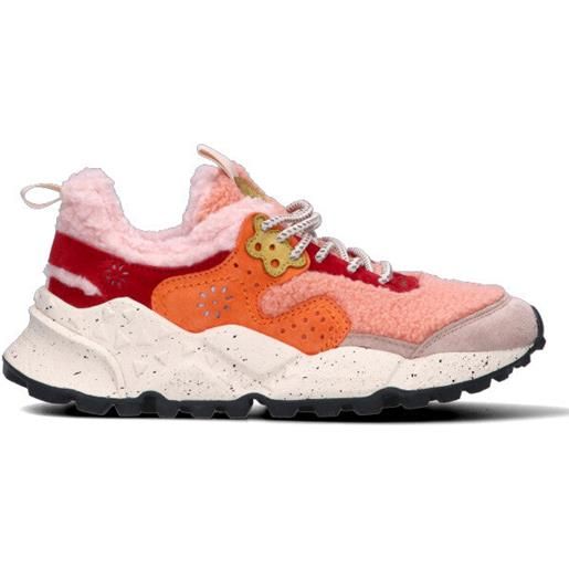 FLOWER MOUNTAIN sneakers donna arancione