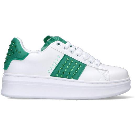 GAeLLE sneaker donna bianca/verde
