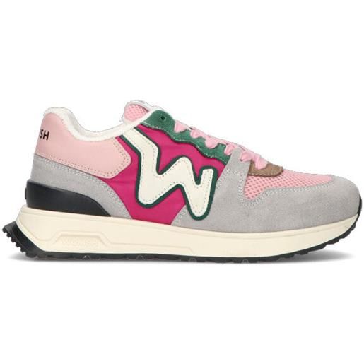 WOMSH sneaker donna rosa/grigia