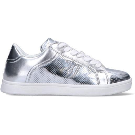 TRUSSARDI JEANS sneakers donna argento