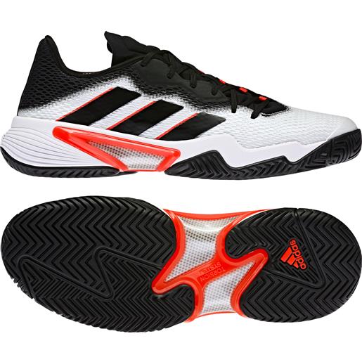 adidas scarpe da tennis da uomo adidas barricade m white/black eur 42