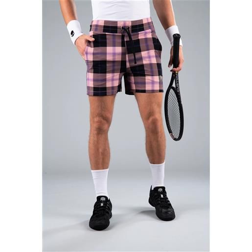 Hydrogen pantaloncini da uomo Hydrogen tartan shorts pink/black l