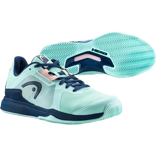 Head scarpe da tennis da donna Head sprint team 3.5 clay aqua/dark blue eur 40,5