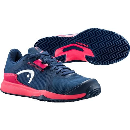 Head scarpe da tennis da donna Head sprint team 3.5 clay dark blue eur 40