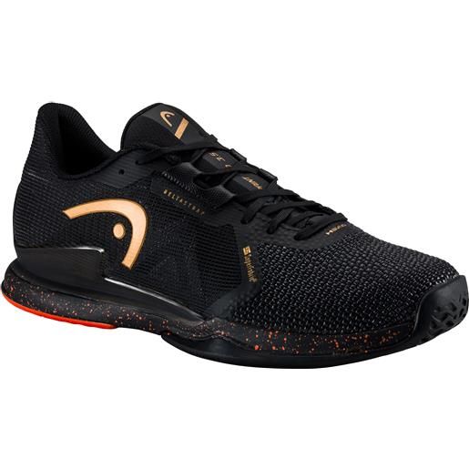 Head scarpe da tennis da uomo Head sprint pro 3.5 sf black orange eur 44
