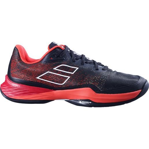 Babolat scarpe da tennis da uomo Babolat jet mach 3 all court men black/poppy red eur 42,5