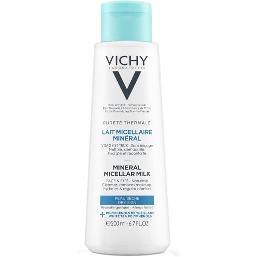 VICHY (L'Oreal Italia SpA) vichy purete thermale latte micellare detergente struccante pelli sensibili 200 ml