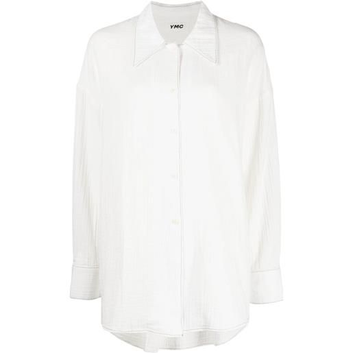 YMC camicia lena - bianco