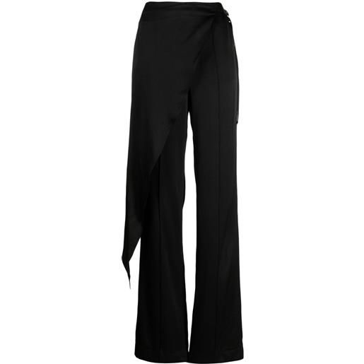Materiel pantaloni con pieghe - nero