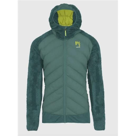 Karpos marmarole jacket north atl/bals piumino/orsetto verde uomo