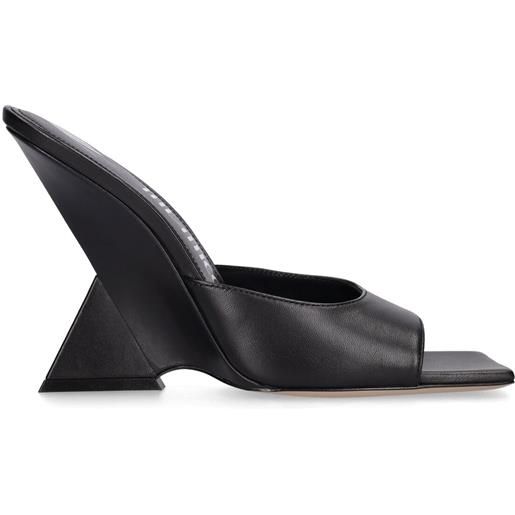 THE ATTICO mules cheope in pelle 105mm
