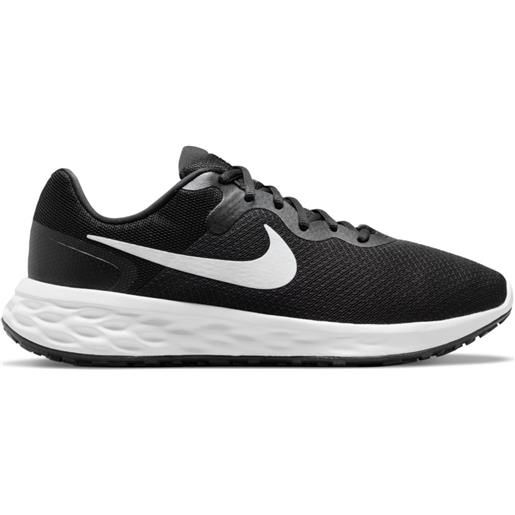 Nike revolution 6 nn extra wide running shoes nero eu 44 1/2 uomo