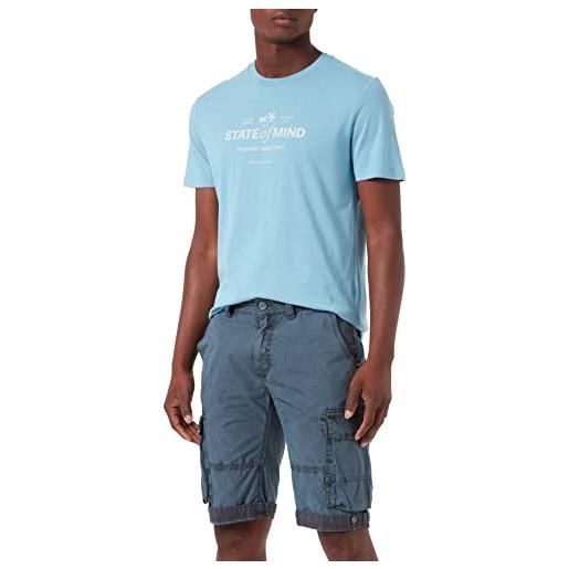 Pioneer bermuda-shorts-collin, blu cenere, 50 uomo