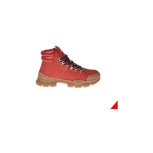 Love Moschino ja15884g0fip050035, sneaker da donna, rosso, 35 eu