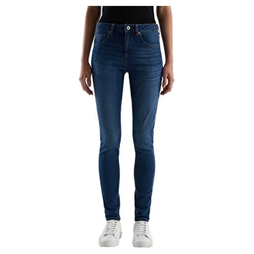 United Colors of Benetton pantalone 4nf1574k5 jeans, blu chiaro denim 902, 27 donna