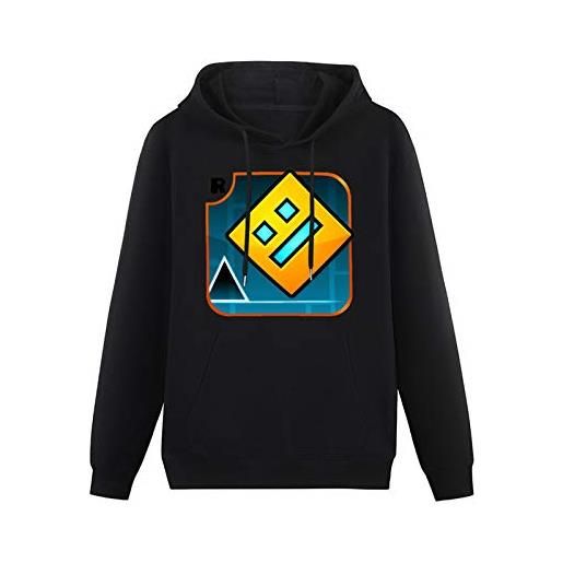 ujff lightweight hoodie glorious return geometry dash game logo cotton blend sweatshirts s