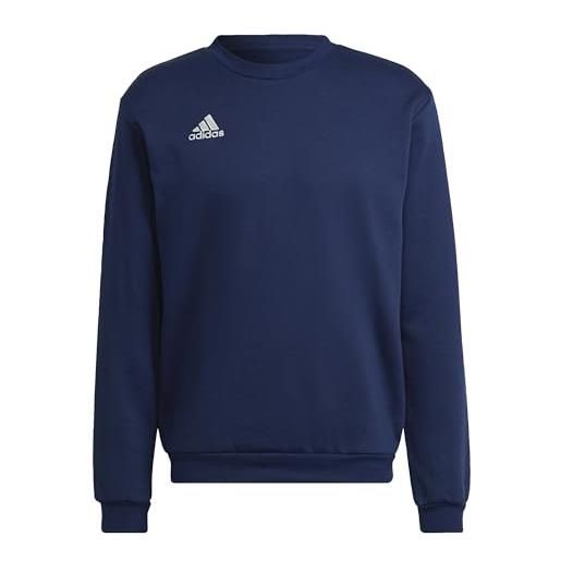 adidas entrada 22 long sleeve sweatshirt, maglia lunga uomo, team navy blue 2, 3xl