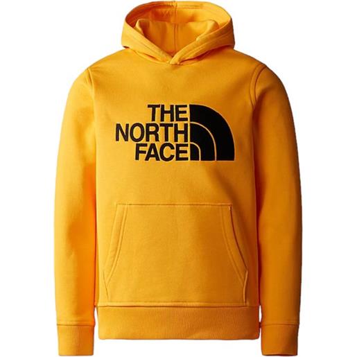 THE NORTH FACE maglia drew peak hoodie junior summit gold