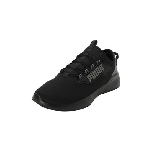 PUMA retaliate 2 hyperwave, scarpe per jogging su strada unisex-adulto, nero fresco grigio scuro, 46 eu