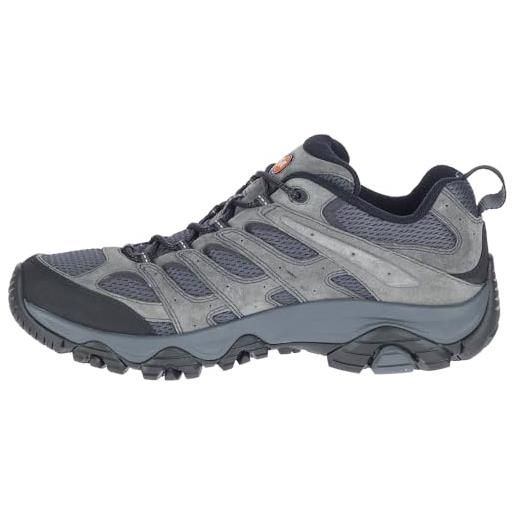 Merrell moab 3, scarpe da escursionismo uomo, granite v2, 48 eu