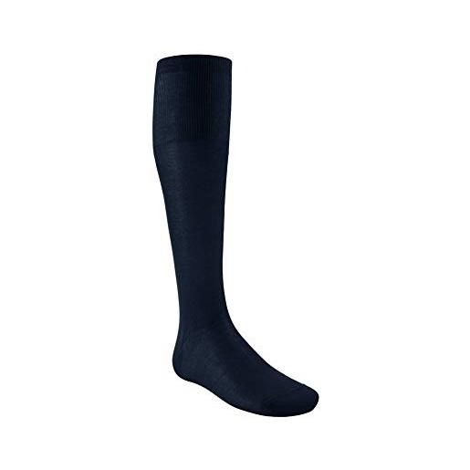 DUBLO calze lunghe in filo di scozia uomo art. 339s (3paia) - 10½, nero