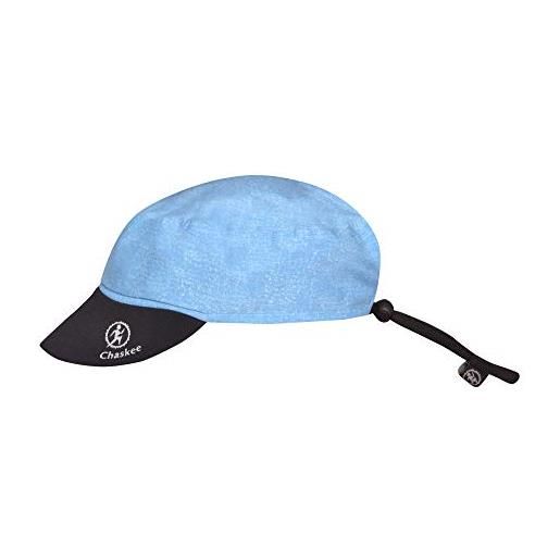 Chaskee cappellino reversible, blu, one size