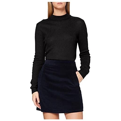 SPARKZ COPENHAGEN pure cashmere turtleneck dolcevita, nero (black 099), 44 (taglia produttore: large) donna
