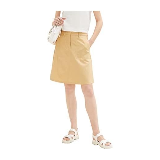 TOM TAILOR 1036672 gonna, 31648-fawn beige, 38 donna