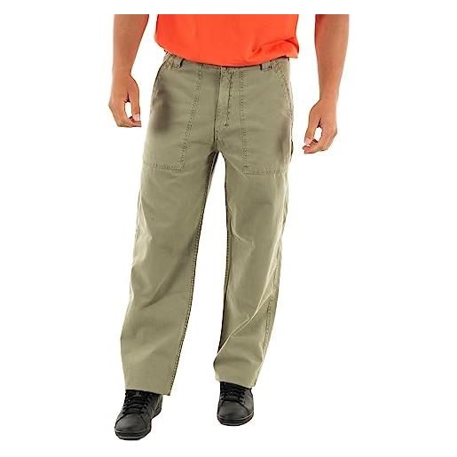 Schott NYC trlabour70 pantaloni eleganti, khaki chiaro, taglia s uomo