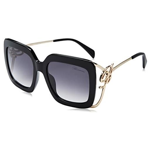Blumarine sbm781 sunglasses, 0700, 55 unisex