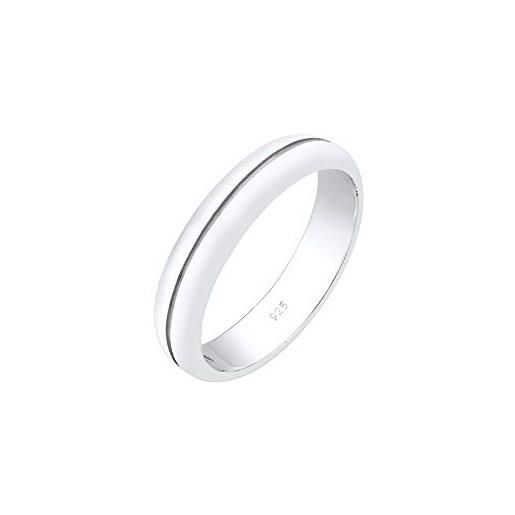Elli premium anelli donna coinvolgimento elegante basic in argento sterling 925