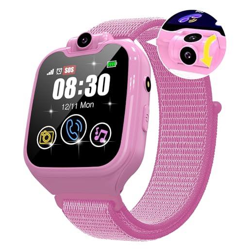 Smartwatch per Bambini, Orologio Intelligente per Ragazza E Ragazzo  Touchscreen