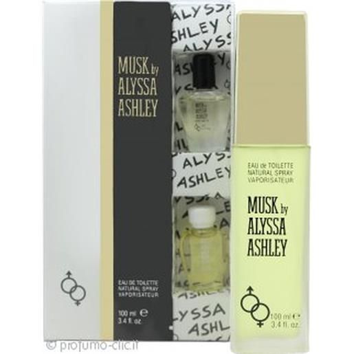 Alyssa Ashley confezione regalo musk & oil 7.5ml