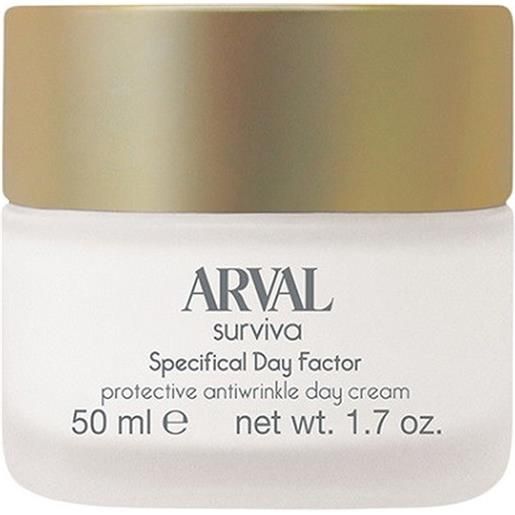 Arval surviva - specifical day factor - crema giorno protettiva antirughe 50ml