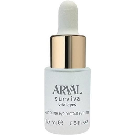 Arval surviva - vital eyes - trattamento antirughe contorno occhi e labbra 15ml