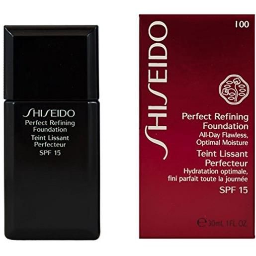 Shiseido perfect refining foundation 100