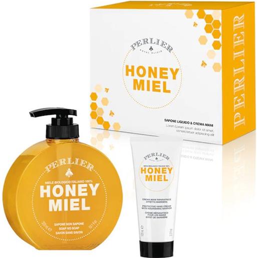 Perlier honey miel elisir di miele sapone liquido e crema mani 48