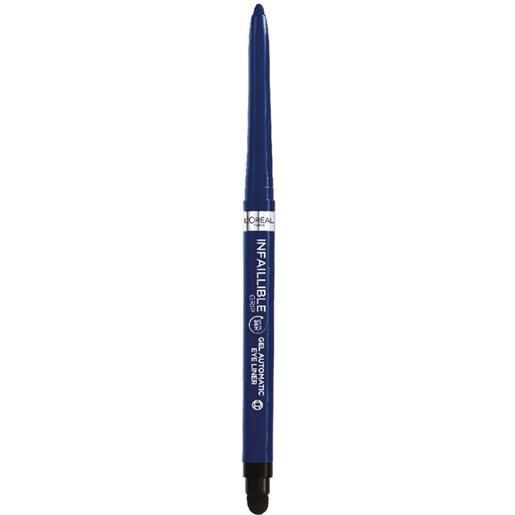 L'oréal paris infaillible 36h grip liner, matita automatica in gel 48 automatic gel pencil blue jersey