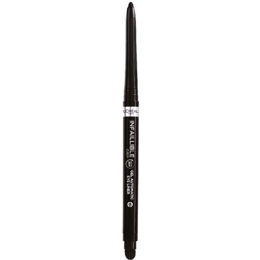 L'oréal paris infaillible 36h grip liner, matita automatica in gel 48 automatic gel pencil intense black