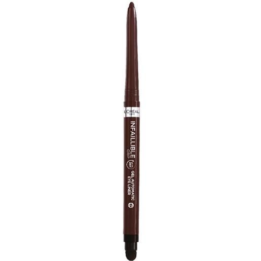 L'oréal paris infaillible 36h grip liner, matita automatica in gel 48 automatic gel pencil brown denim