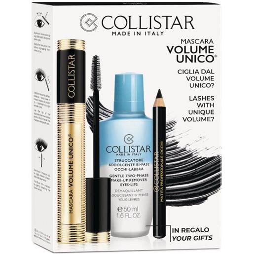 Collistar kit mascara volume unico nero 13ml