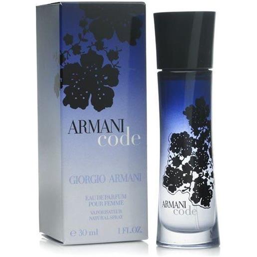 Armani eau de parfum code pour femme 30ml