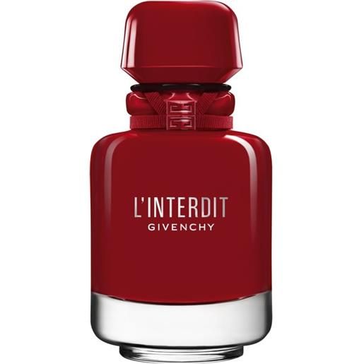 Givenchy l'interdit eau de parfum rouge ultime 50ml 50ml 20648