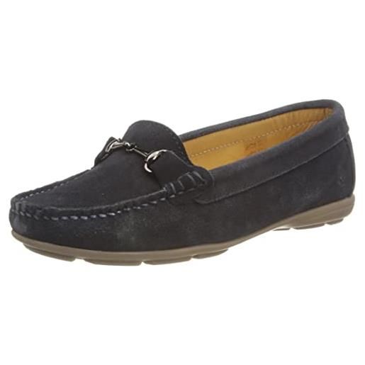 Hush Puppies mocassino molly snaffle, donna, marina militare, 37 eu